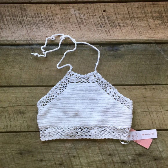 ☑️PILYQ CROCHET SWIM TOP☑️ - Picture 2 of 8